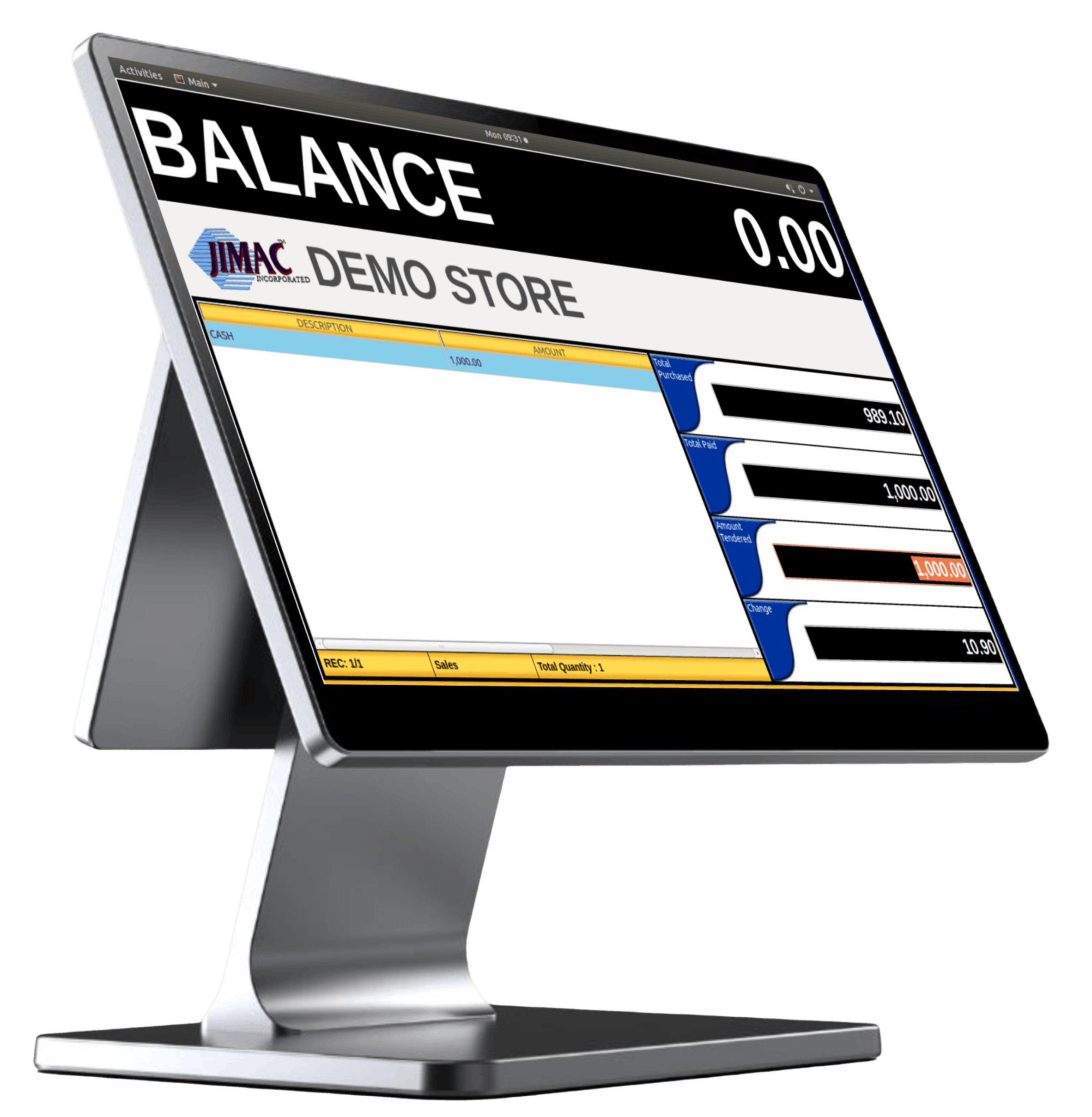 RDMS POS Monitor