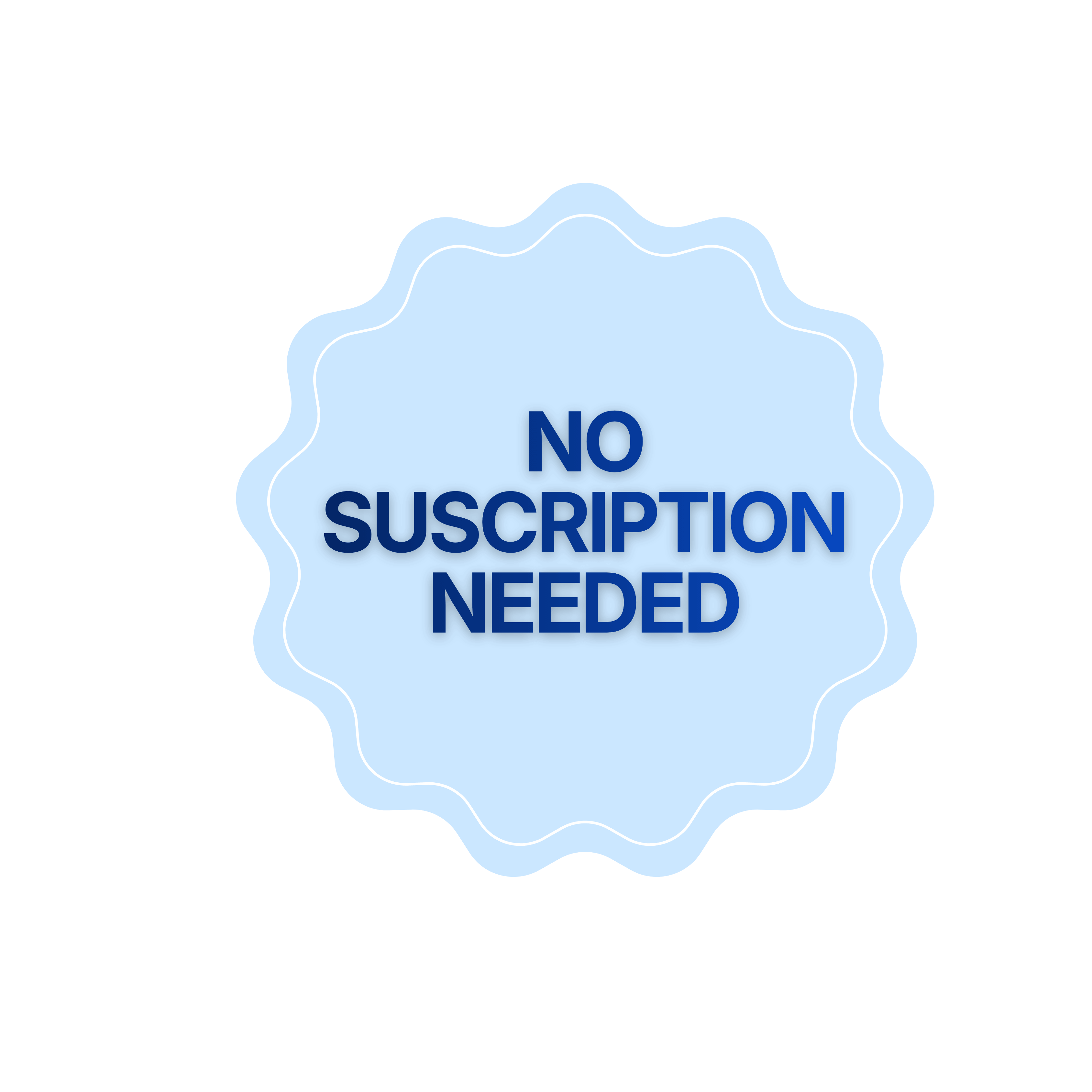 No Subscription Needed